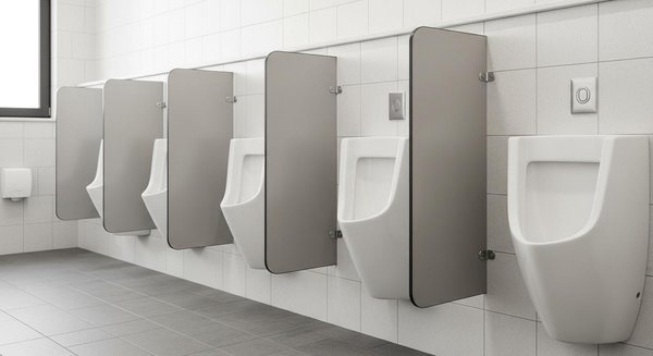 Séparateur urinoir : la solution pour améliorer la confidentialité des sanitaires publics